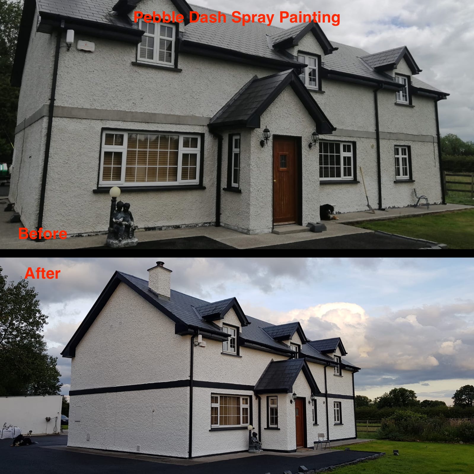 Ceiling and wall painting, Portlaoise